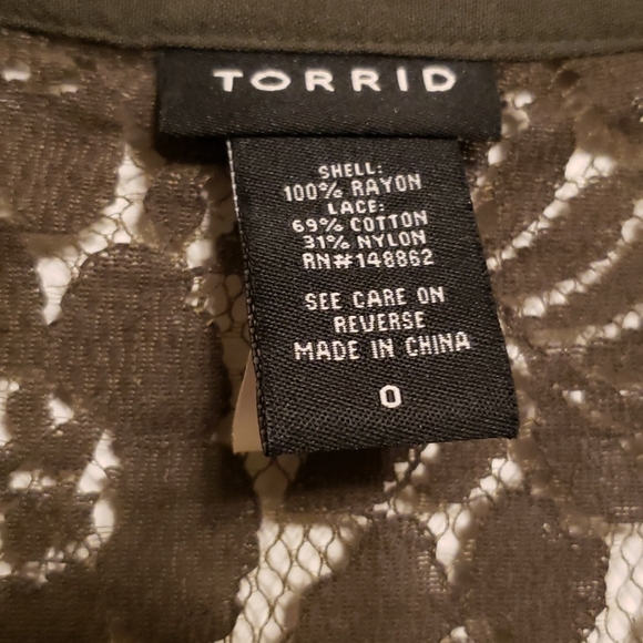 Torrid size 0 top - Picture 2 of 4